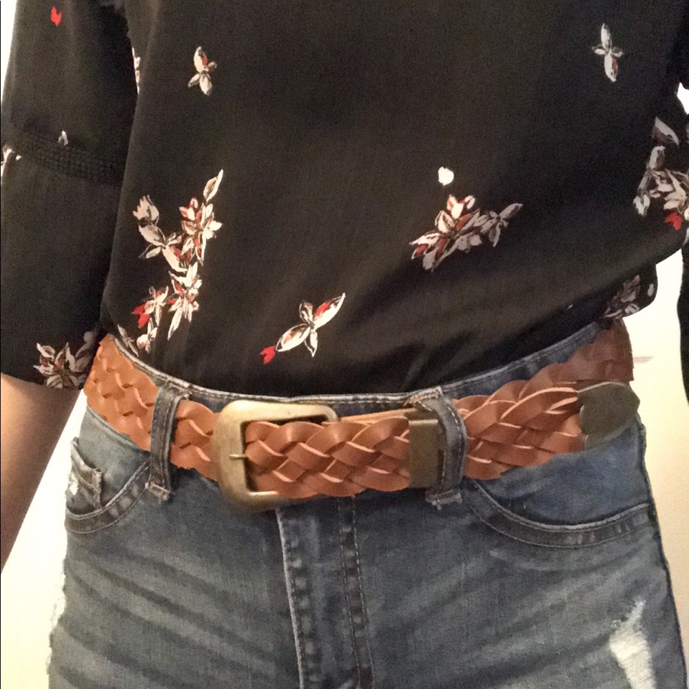🌟4 for $20 Brown Braided Belt